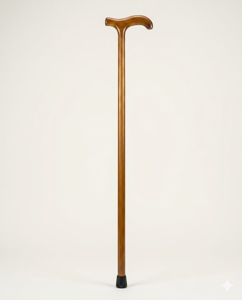 Smoothi Brown Walking Stick ( T Shape)