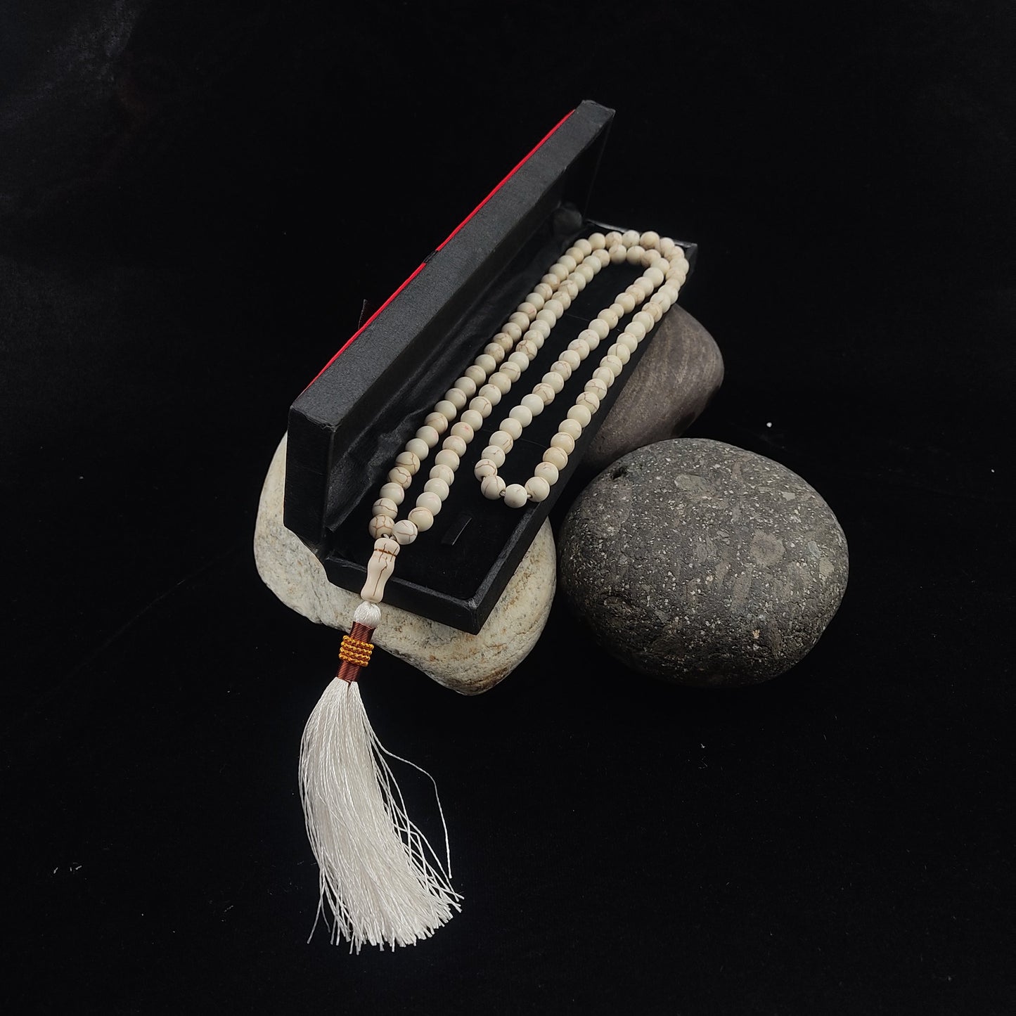 White Feroza  Tasbihat Collection, Natural Original Gem-stone