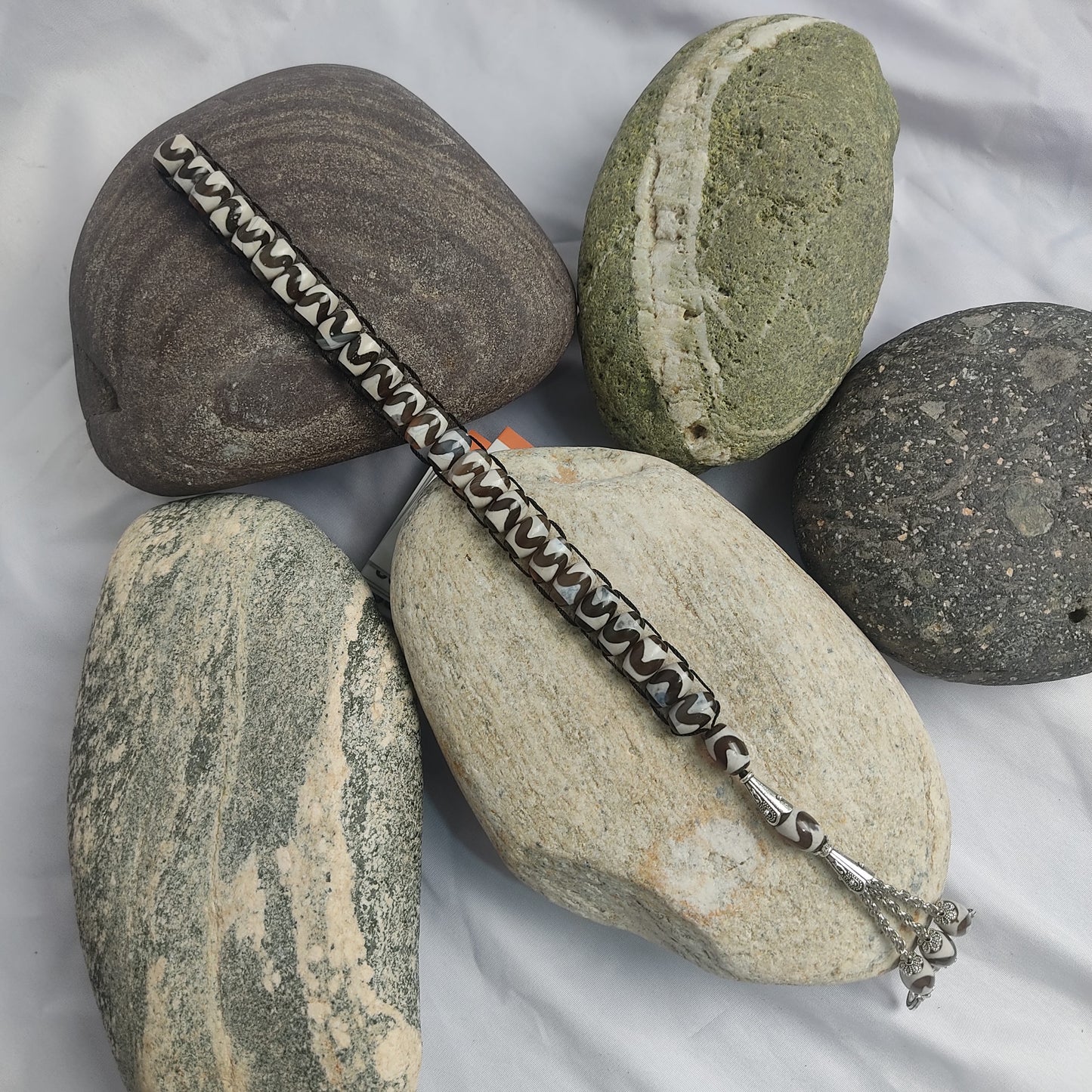 Tibatian Hamalayan  Turkish Style Tasbeeh  12mm/25 Beads, Natural Original Gem-stone