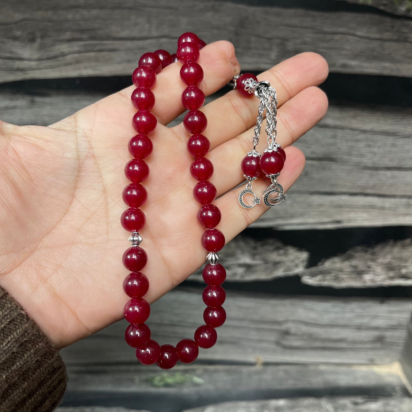 Azadi Sale - Irani Yaqoot Stone Tasbeeh Collection, Natural Original Gem-stone