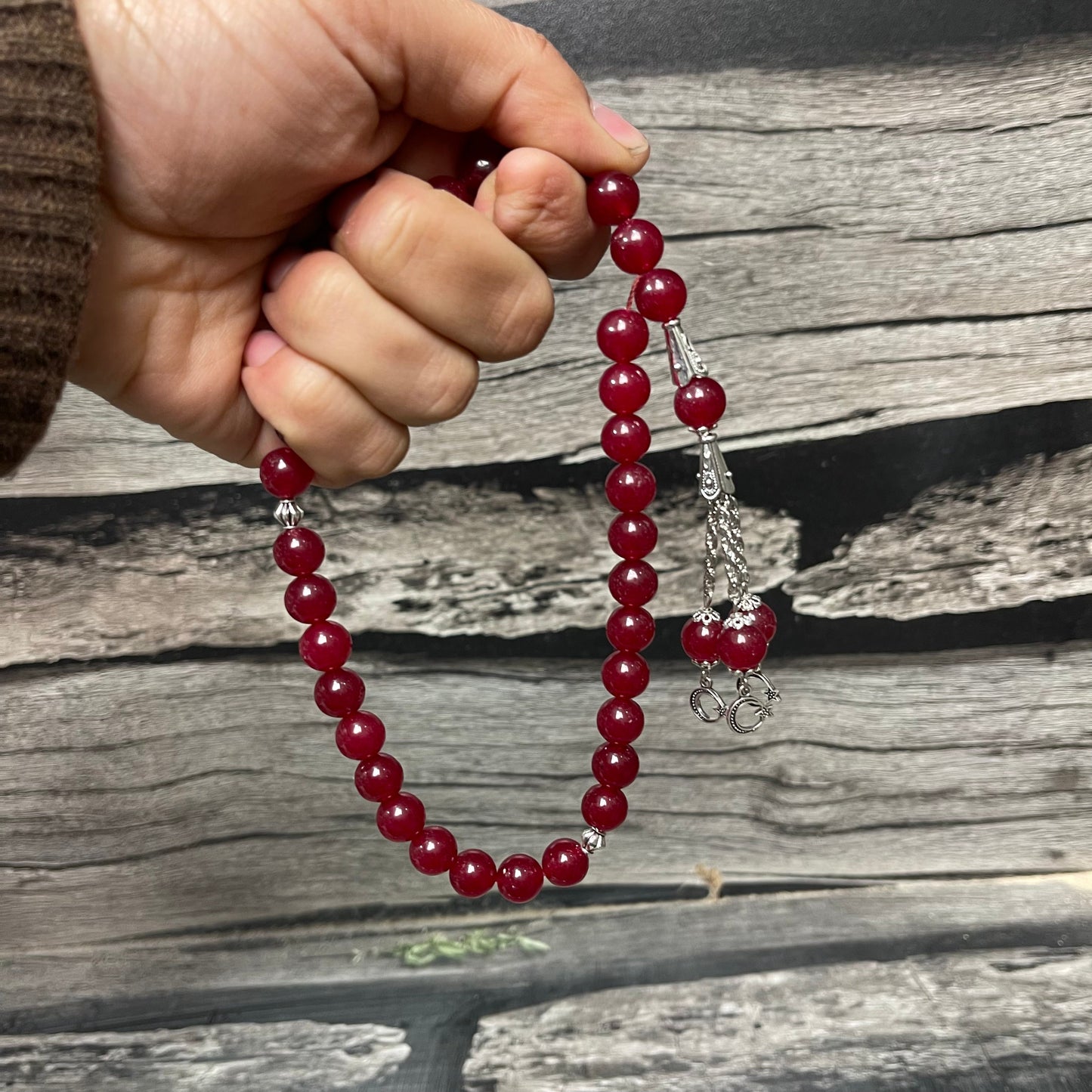 Azadi Sale - Irani Yaqoot Stone Tasbeeh Collection, Natural Original Gem-stone