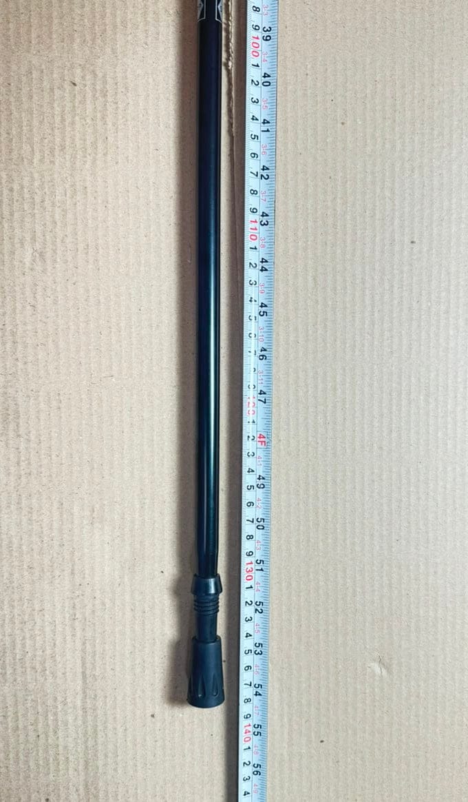 Hiking Stick -Aluminum - Shock Absorbing  High-Stability & Durable Support ( Black).T-Handle Shock T - Shape