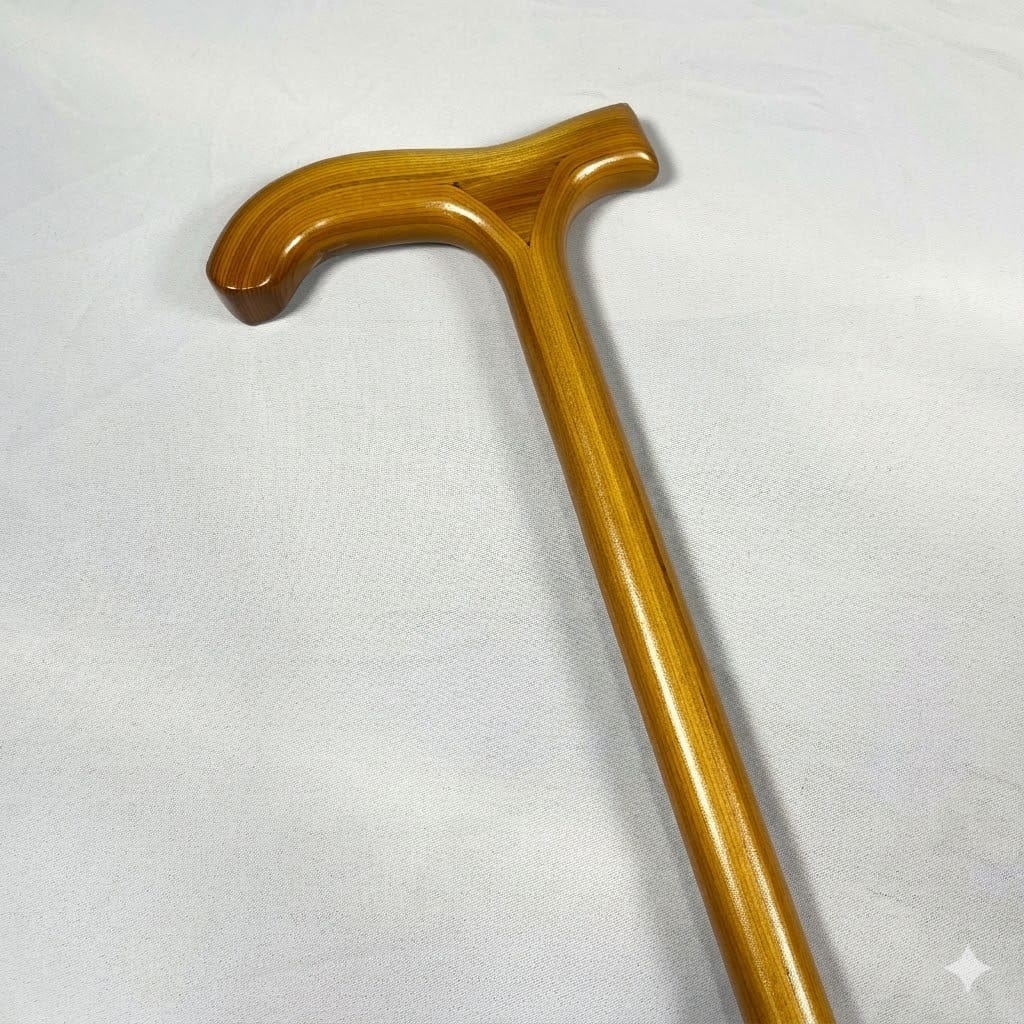 Smoothi Brown Walking Stick ( T Shape)